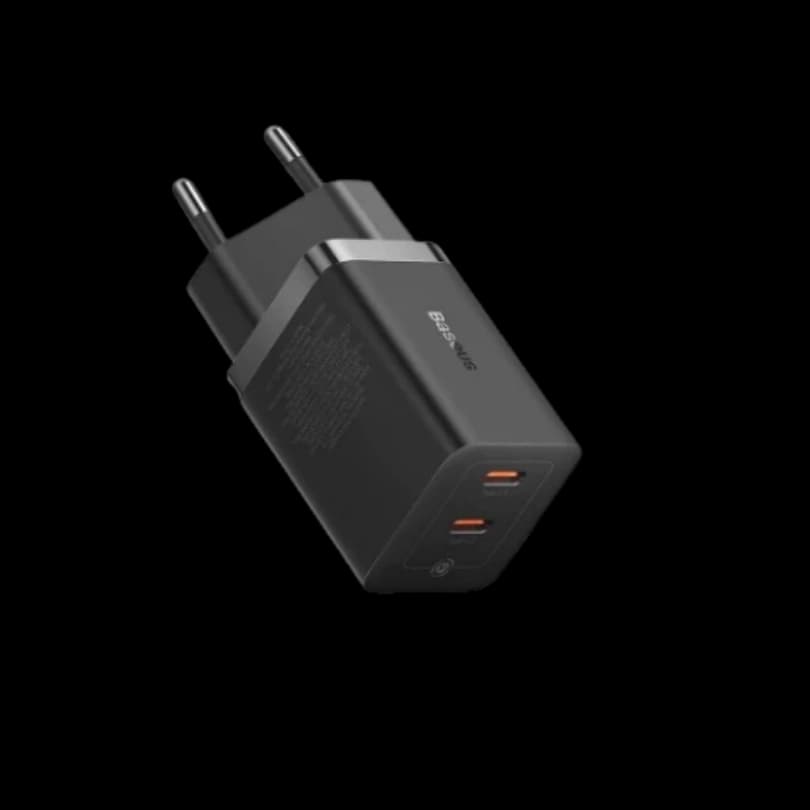Baseus GaN5 Pro 40W Dual-Port USB-C Fast Charging Adapter at Digital Dukkan