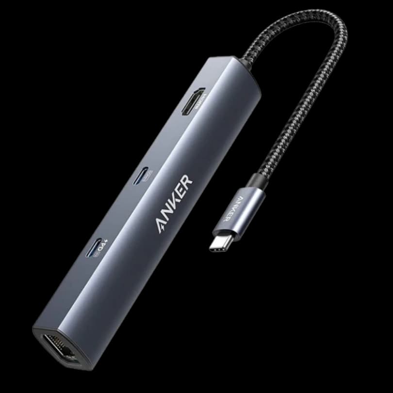 Anker 543 USB-C Hub (6-in-1, Slim) at Digital Dukkan