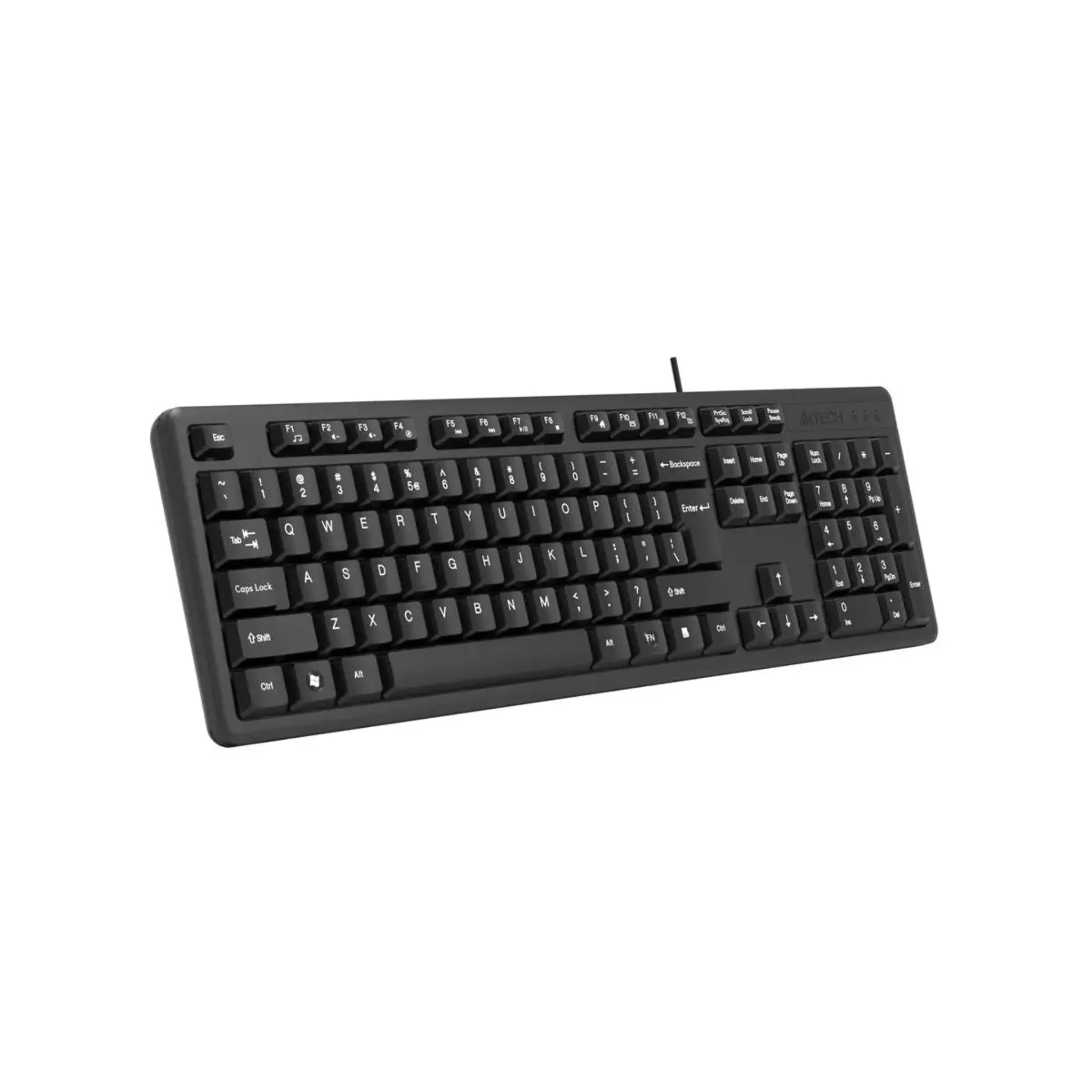A4TECH KK-3 Black Multimedia Wired Keyboard
