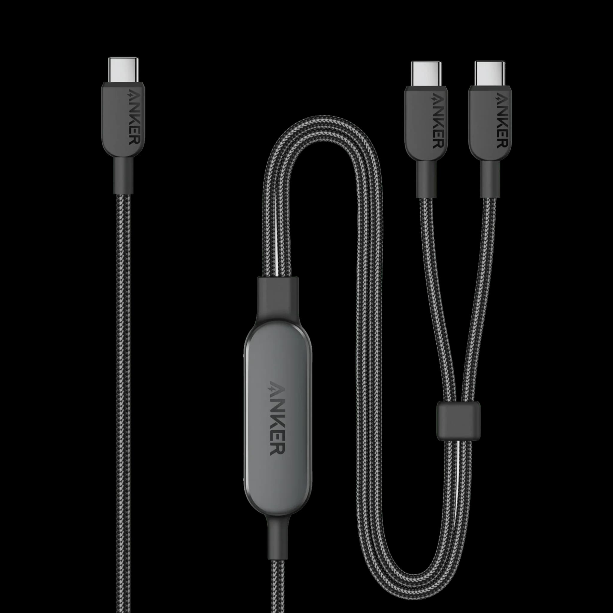 Anker 140W 2-in-1 USB-C to USB-C Cable