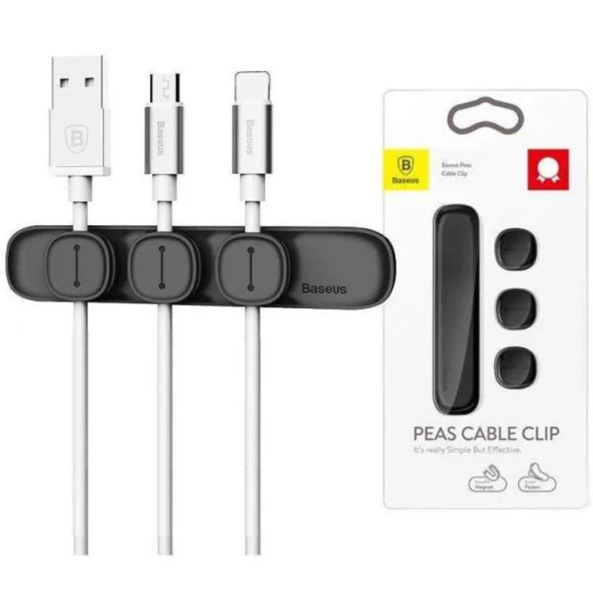 Baseus Lite Series Peas Cable Clip