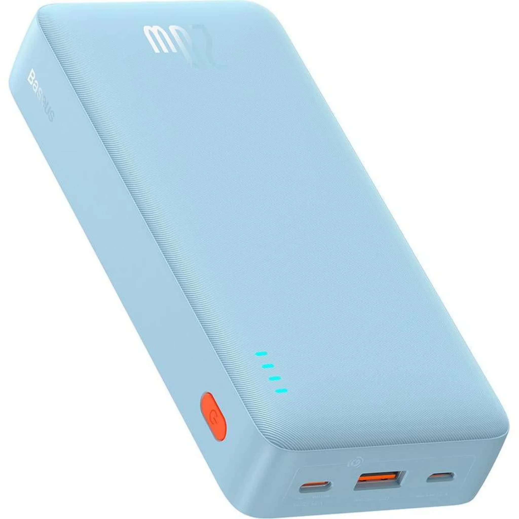 Baseus Airpow Fast Charge Power Bank 20000mAh - Galaxy Blue