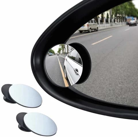 Baseus Full View Blind Spot Rearview Mirror - Black