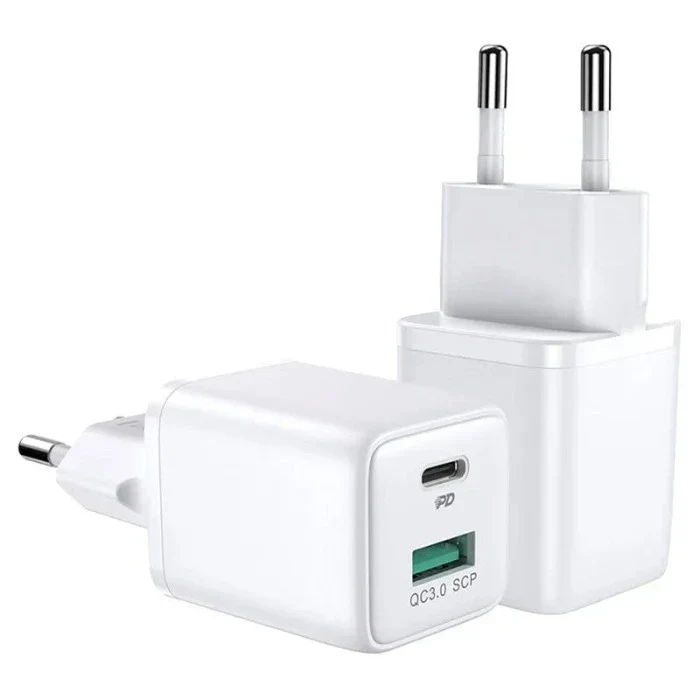 Joyroom Mini Intelligent 30W Dual Port Fast Charger