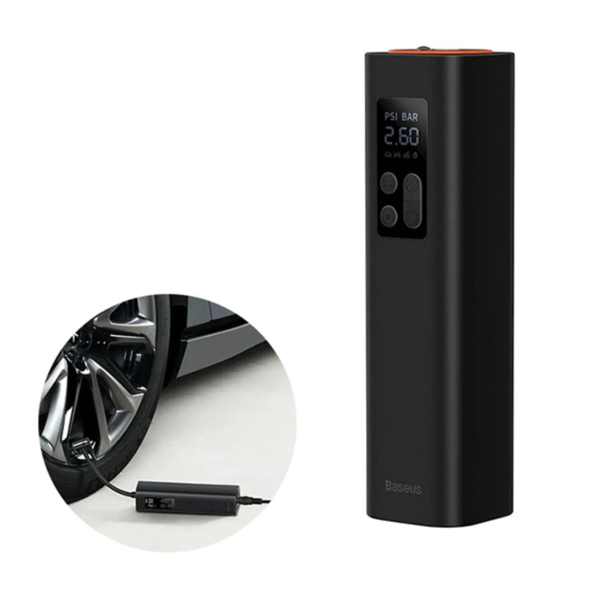 Baseus Super Mini Inflator Pump - Black