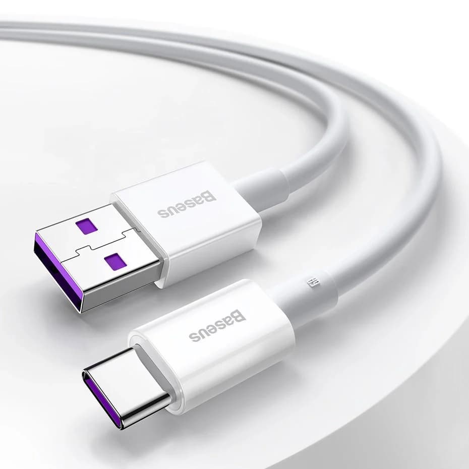 Baseus Superior Series USB A to USB C Fast Charging Cable 66W 1M