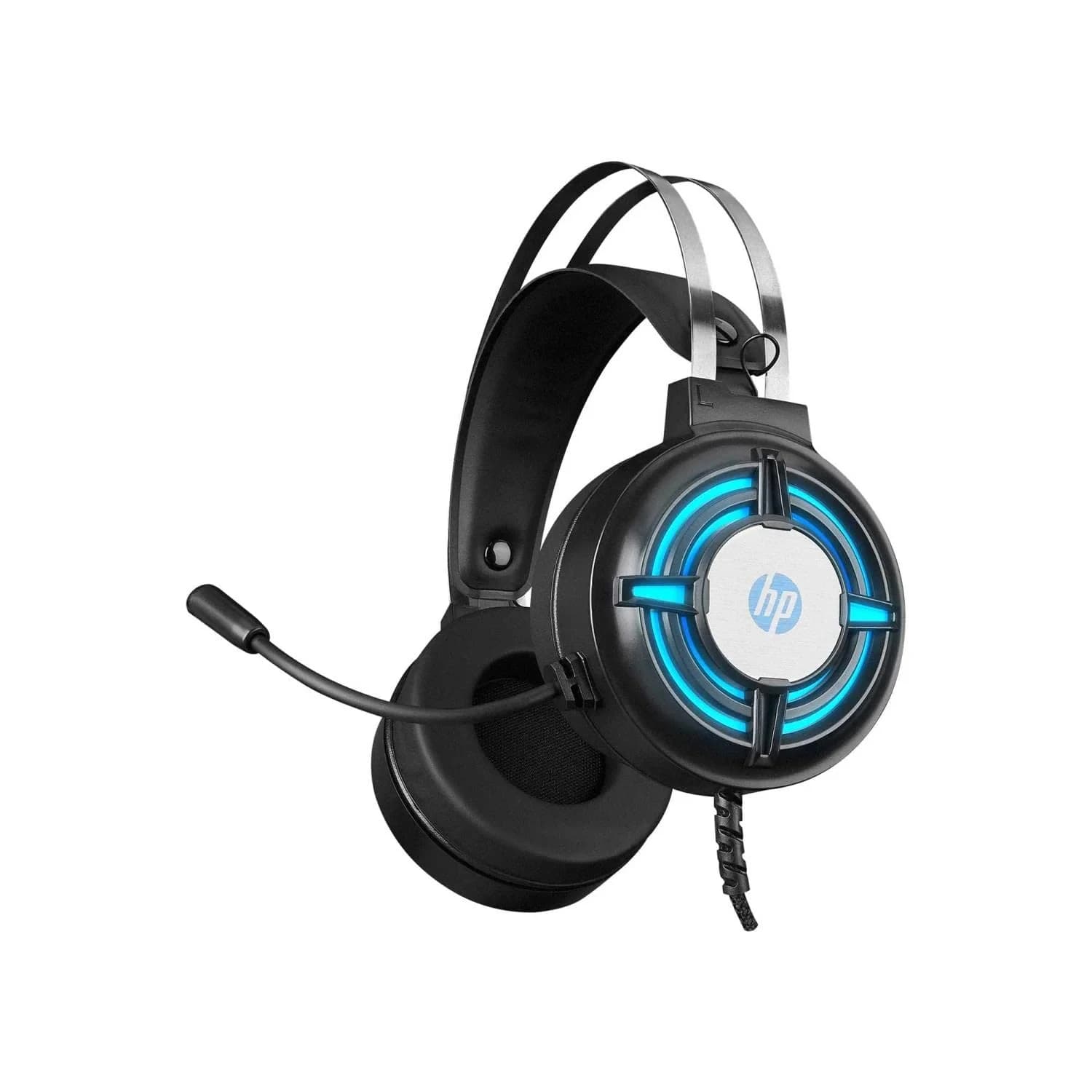 HP H120 USB Gaming Headset with Mic Control - Black