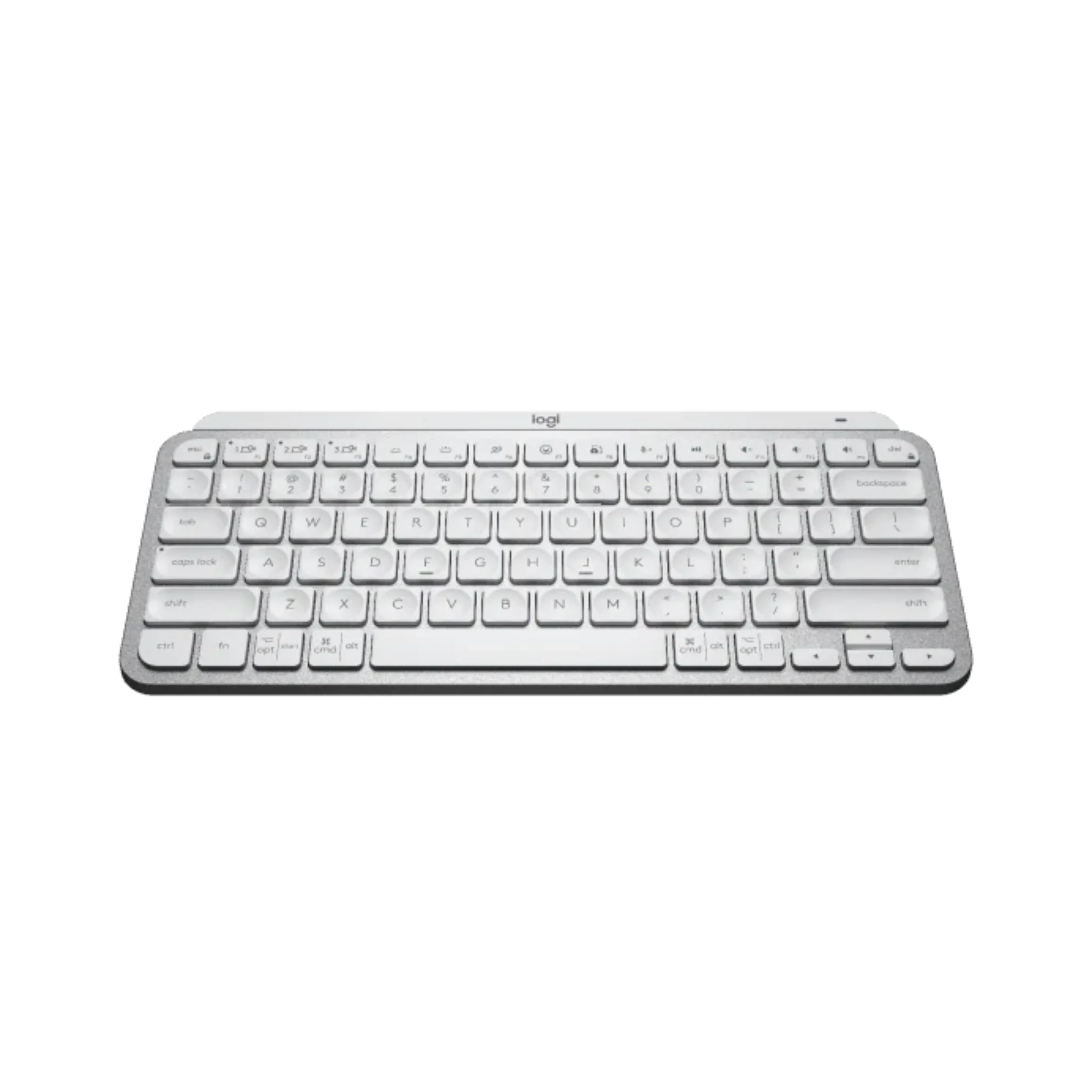 Logitech MX Keys Mini Wireless Keyboard for Mac in Pale Gray