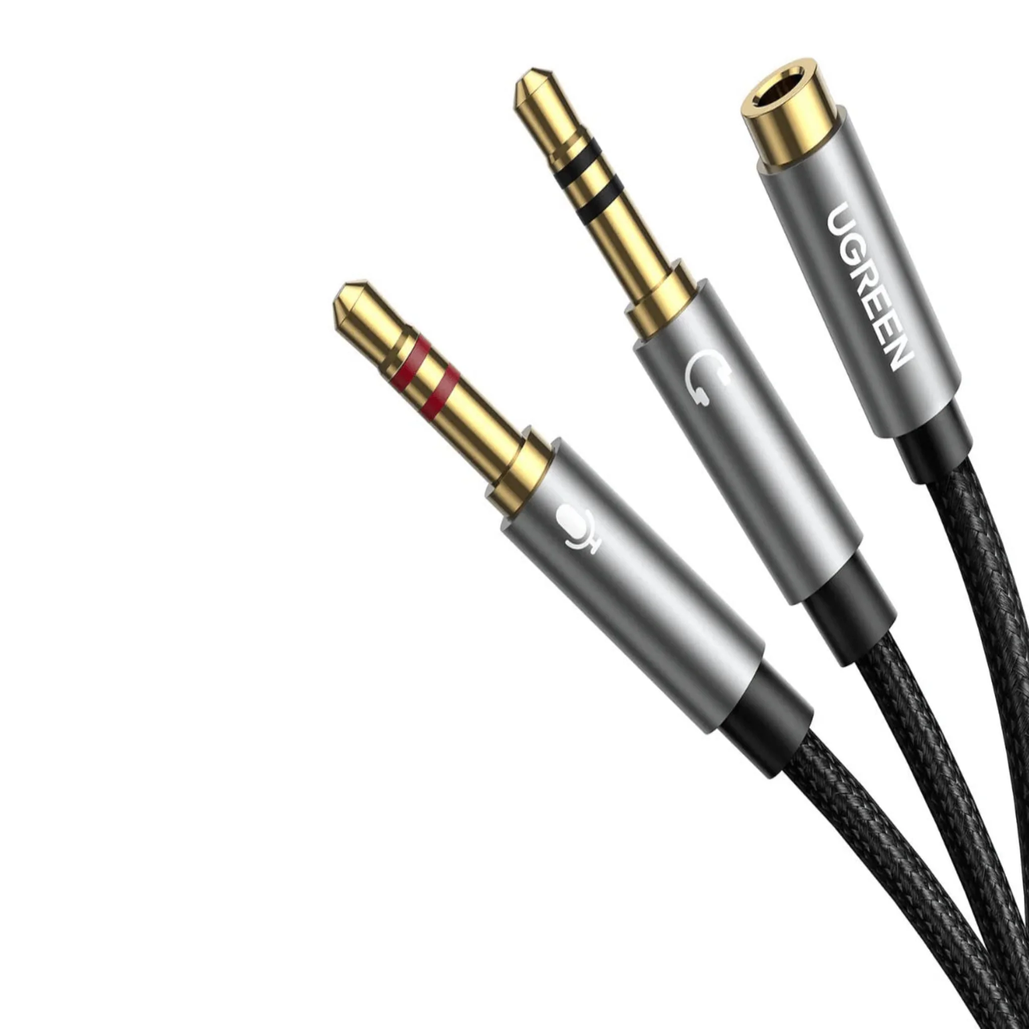 UGREEN 3.5mm Female to Dual Male Audio Cable