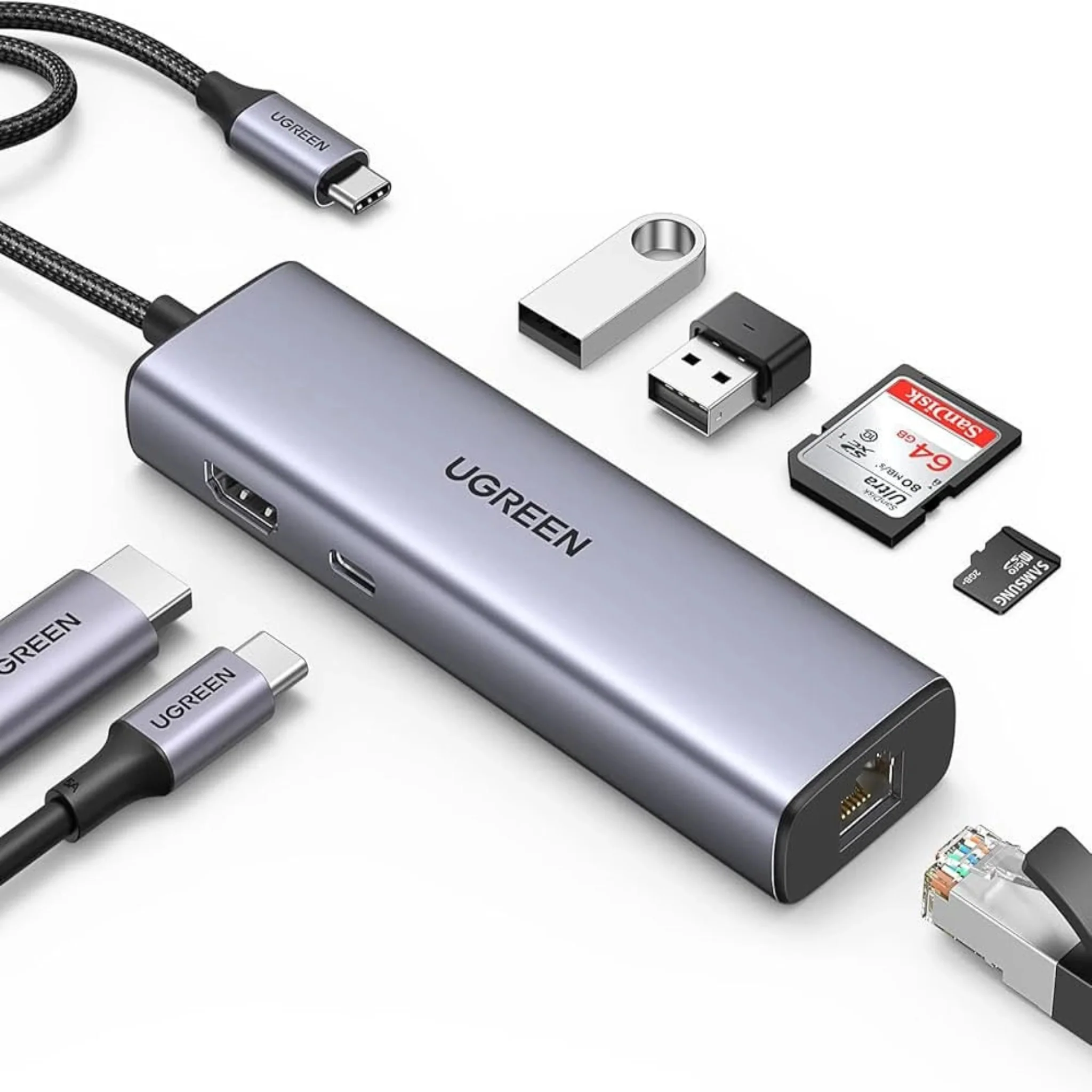 UGREEN USB-C Hub with Multiple Ports