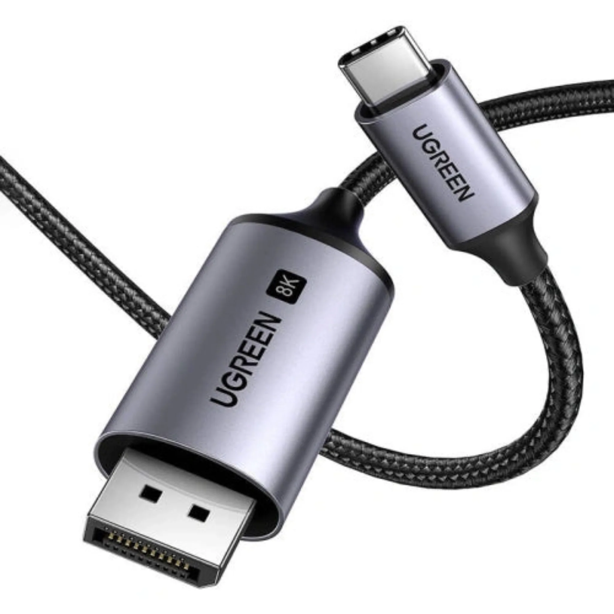 UGREEN USB-C to DisplayPort Cable 8K 60Hz - 2 Meter