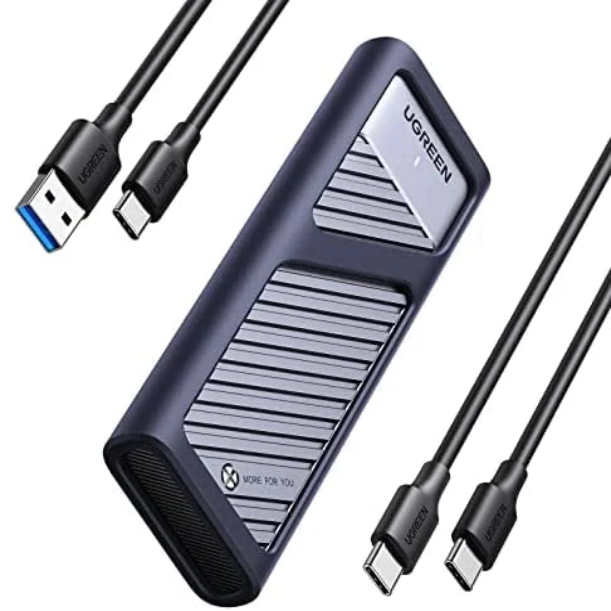 Ugreen 10Gbps M.2 NVMe SATA SSD Hard Drive Enclosure