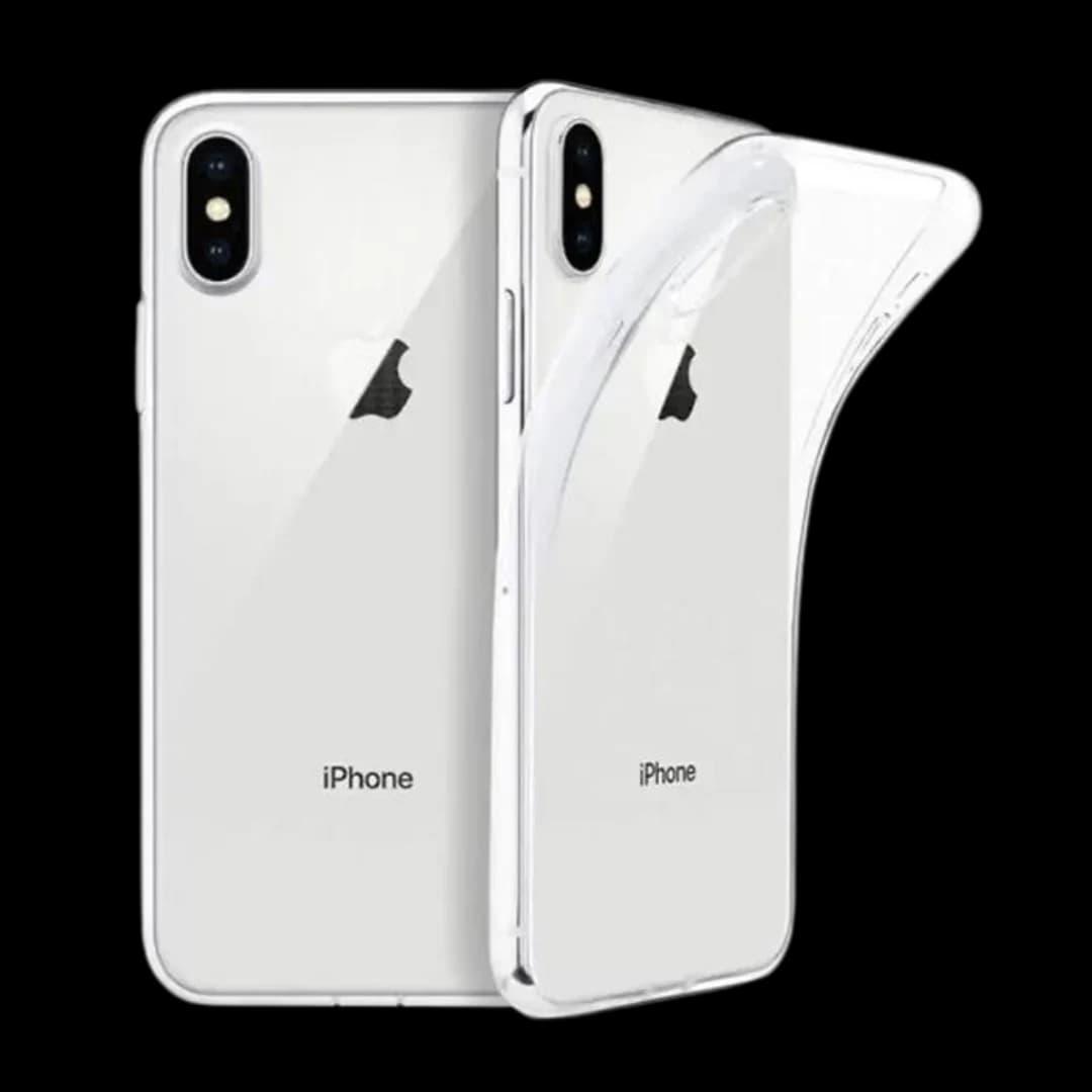 Simple Back Cover for Apple iPhone Xs by Digital Dukkan - front view