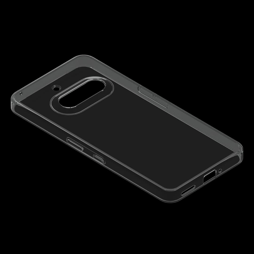 Simple Back Cover for Nothing Phone (3a) by Digital Dukkan - front view