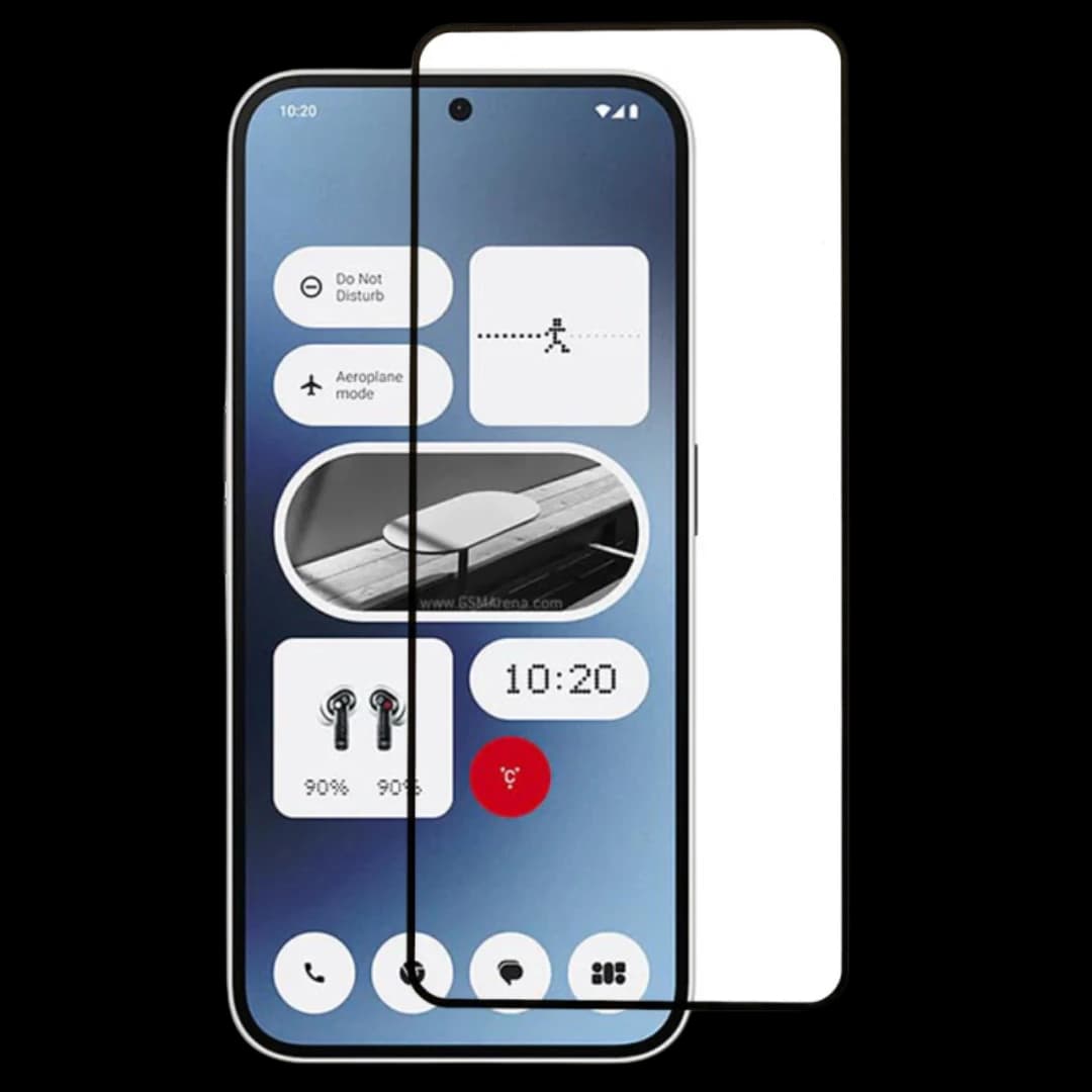 9D Tempered Glass Screen Protector for Nothing Phone (2a) by Digital Dukkan