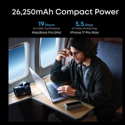 Anker Prime Power Bank (26K, 300W) at Digital Dukkan