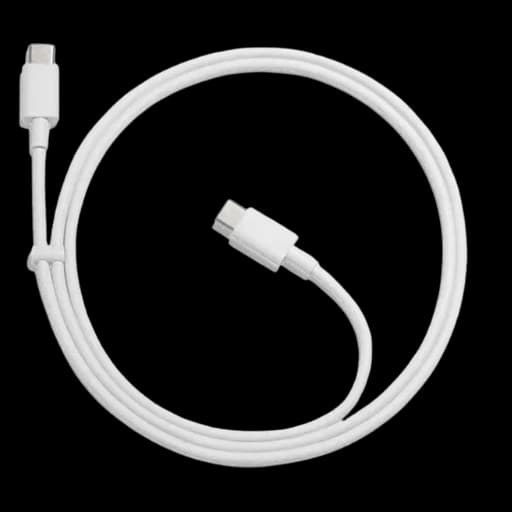 High-quality USB-C cable for fast charging and data transfer.