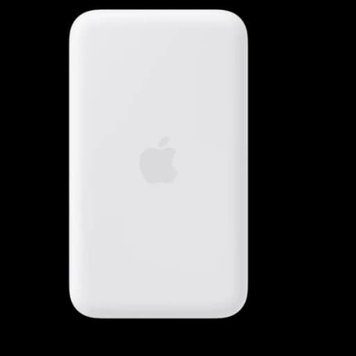 MagSafe-compatible external battery for iPhone with 15W wireless charging.